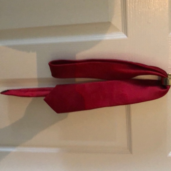 Silk Red Tie - Picture 1 of 1
